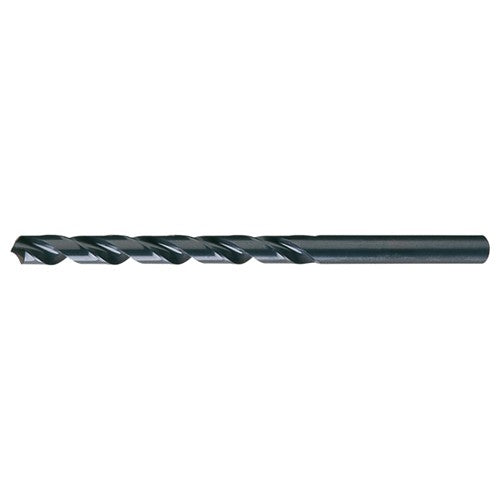 #10 RHS / RHC HSS 118 Degree Radial Point General Purpose Taper Length Drill - Steam Oxide - Exact Industrial Supply
