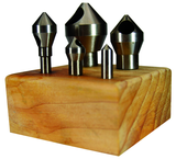 5 Pc. HSS Countersink & Deburring Tool Set - Eagle Tool & Supply