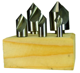 5 pc. HSS 60 Degree Countersink Set - Eagle Tool & Supply