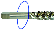 1-3/8-6 Dia. - H4 - 4 FL - Std Spiral Flute Tap - Blue Ring - Eagle Tool & Supply