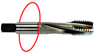 3/4-16 Dia. - H3 - 4 FL - Std Spiral Flute Tap - Red Ring - Eagle Tool & Supply