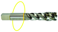 5/8-18 Dia. - H3 - 4 FL - Std Spiral Flute Tap - Yellow Ring - Eagle Tool & Supply