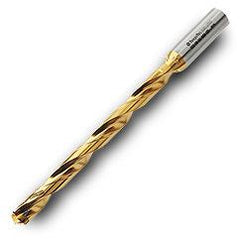 TD2500300S9R01 12xD Gold Twist Drill Body-Cylindrical Shank - Eagle Tool & Supply