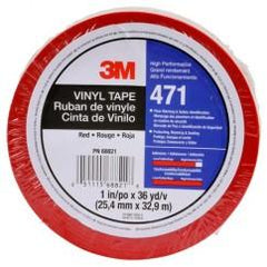 1X36 YDS 471 RED VINYL TAPE - Eagle Tool & Supply