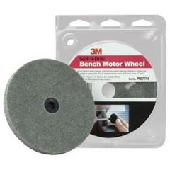 BENCH MOTOR WHEEL SCOTCH-BRITE - Eagle Tool & Supply