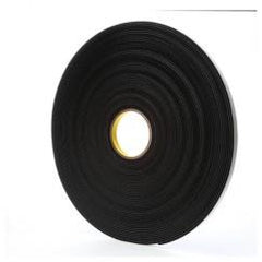 1/2X36 YDS 4508 BLACK VINYL FOAM - Eagle Tool & Supply