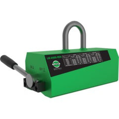 ‎LM600 Lifting Magnet - 1320 lbs. workload limit flat material - 661 lbs. round material - Eagle Tool & Supply