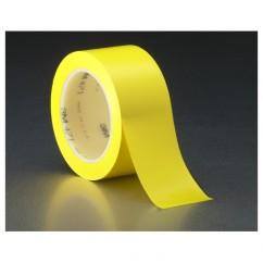 List 471 1" x 36 yds Vinyl Tape - Yellow - Eagle Tool & Supply