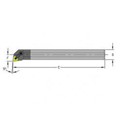 E20U MCLNR4 Solid Carbide Boring Bar w/Coolant - Eagle Tool & Supply