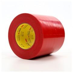 List 5903 5" x 60 ydsOutdoor Masking Poly Tape - Red - Eagle Tool & Supply