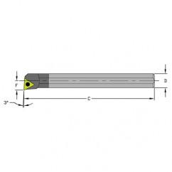 E12Q STUCR3 Solid Carbide Boring Bar w/Coolant - Eagle Tool & Supply