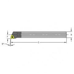 E12Q SWLCL3 Solid Carbide Boring Bar w/Coolant - Eagle Tool & Supply