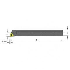 A12Q SWLCL3 3/4" SH Indexable Coolant-Thru Boring Bar - Eagle Tool & Supply