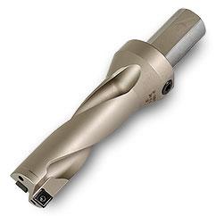 QF0214064N5R01 - Quad Drill Plus With Coolant Hole - Eagle Tool & Supply