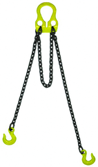 Double Chain Sling - #30003; 9/32'' x 6' - Eagle Tool & Supply