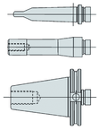 3/4 Dia. x 7/8-20 Thread Tapping Attachment Shank - Eagle Tool & Supply