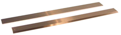 #SE36SSHD - 36" Long x 2-1/16" Wide x 17/64" Thick - Stainless Steel Straight Edge - No Bevel; No Graduations - Eagle Tool & Supply