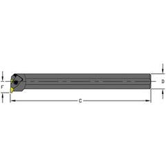 S10Q NER2 Steel Boring Bar - Eagle Tool & Supply