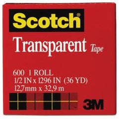 1X2592" TRANSPARENT TAPE 600-72 - Eagle Tool & Supply